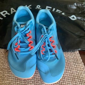 Nike kids track shoes spikes